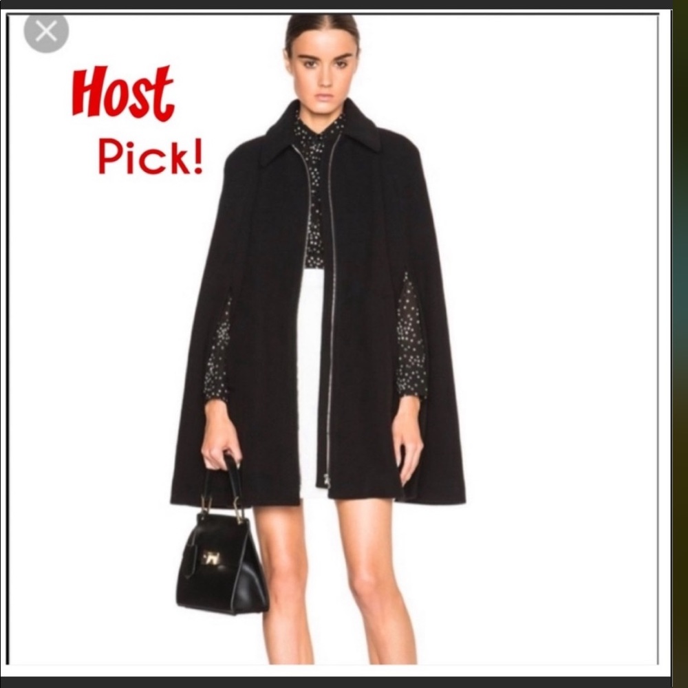 A.P.C. Venise Zip Coat Cape NWOT